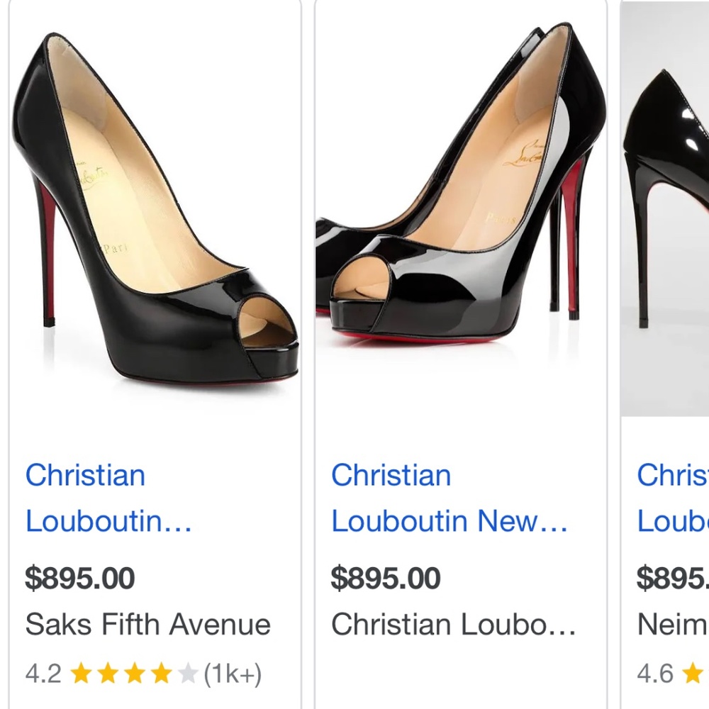 Christian Louboutin New Very Prive 120mm Veau Velours Suede heels RETAIL 895 - Picture 2 of 8